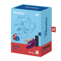 ויברטור זוגי עם שלט ואפליקציה