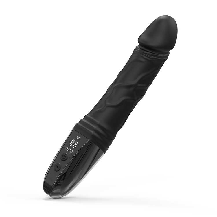 ויברטור ראליסטי שחור נטען